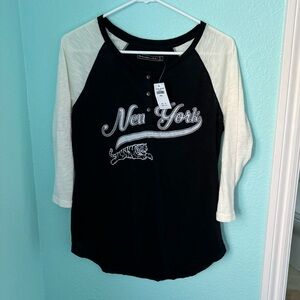 New Abercrombie Jersey Tee